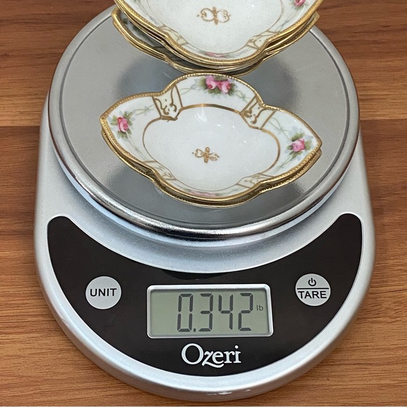 Set of 6 Vintage MORIMURA Nippon Moriage Handpainted Nut Dish Sauce Dip Dishes - Picture 9 of 16